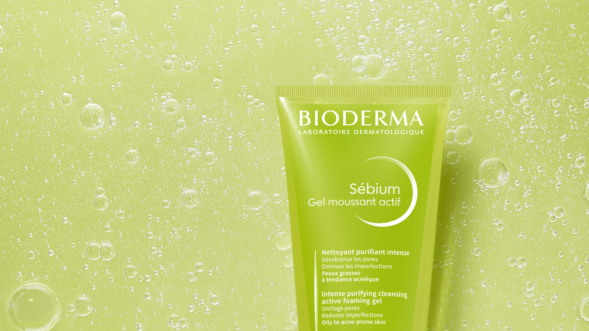 Sébium Gel moussant actif : Deep cleansing deep respect the