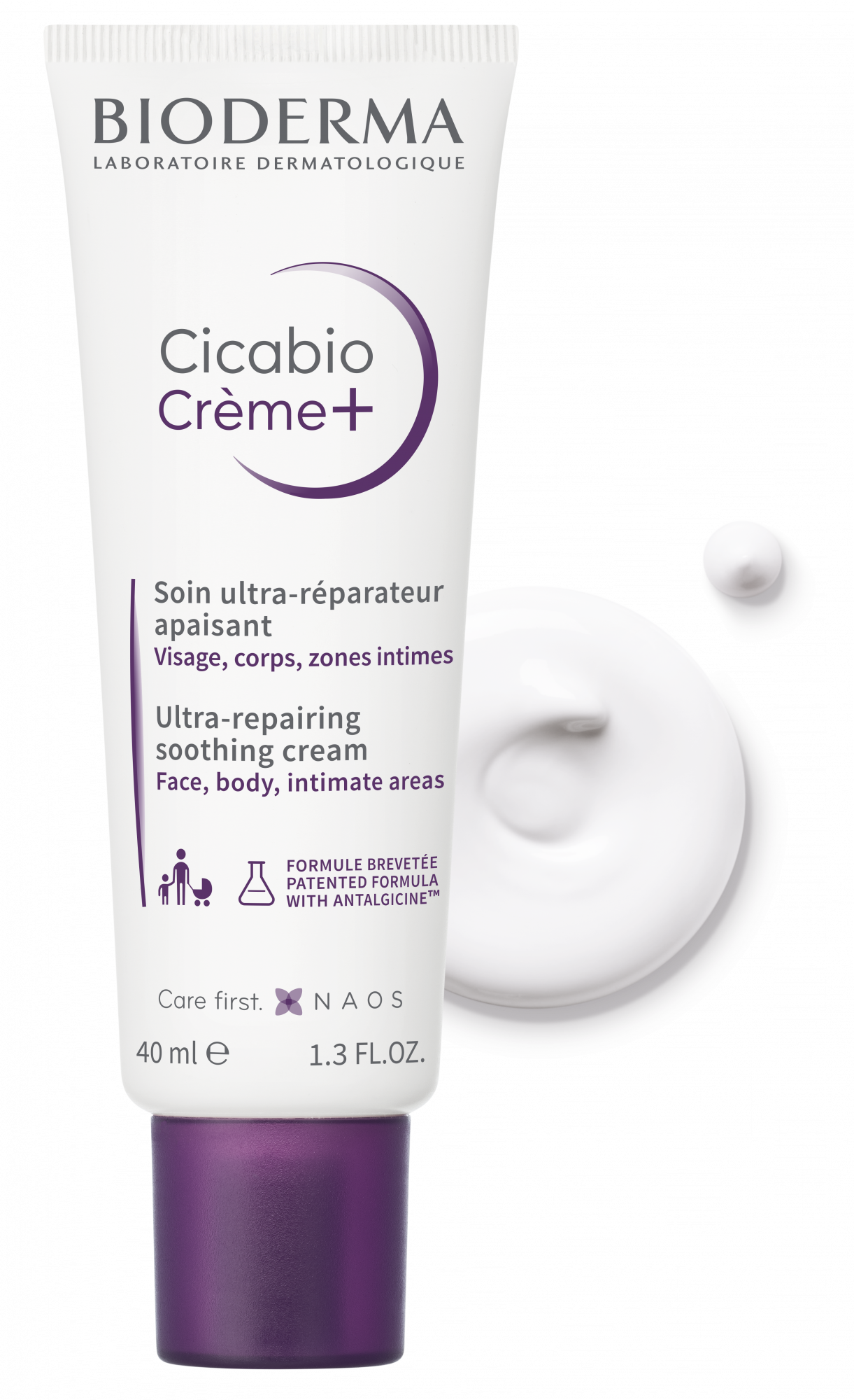Cicabio Creme+ | Ultra-repairing soothing cream for weakened and