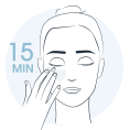 maskné-picto-mask-wait-15-minutes