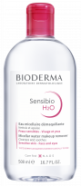 BIODERMA product photo, Sensibio H2O 500ml, Micellar cleansing water for sensitive skin