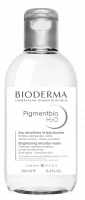 BIODERMA product photo, Pigmentbio H2O 250ml, micellar cleansing water for hyperpigmented skin