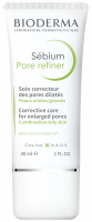 BIODERMA product photo, Sebium Pore Refiner 30ml, deep pore cleanser for acne prone skin